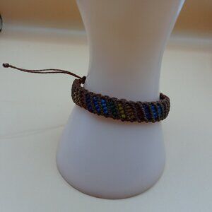 Handmade Bracelet for Women Macramé Thread Andean Design Cusco